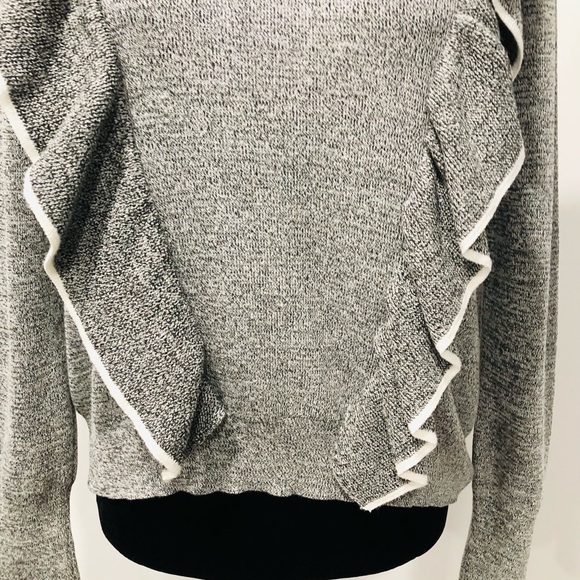 Topshop Ruffle Sweater - Picture 4 of 12